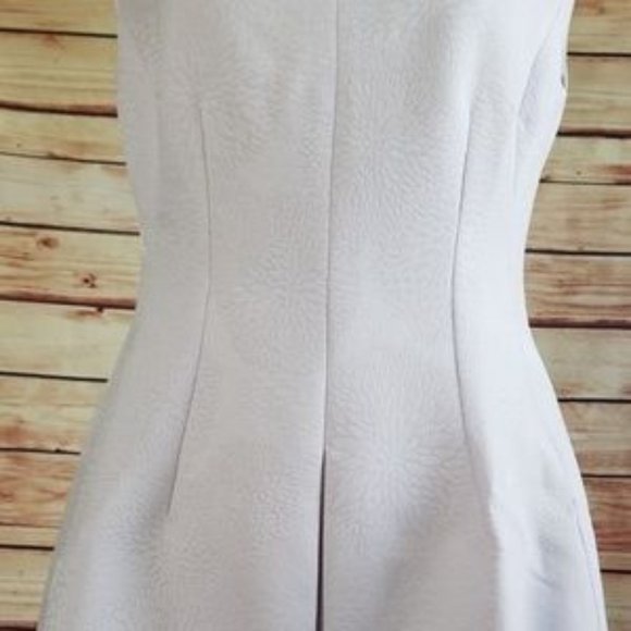 NWT Anne Klein Lavender Flower Fit Flare Pockets - Picture 3 of 7